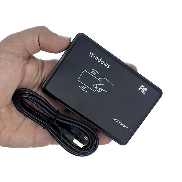 125 Khz RFID Kart Etiket Okuyucu Rfid USB Card Reader ürün görseli 1