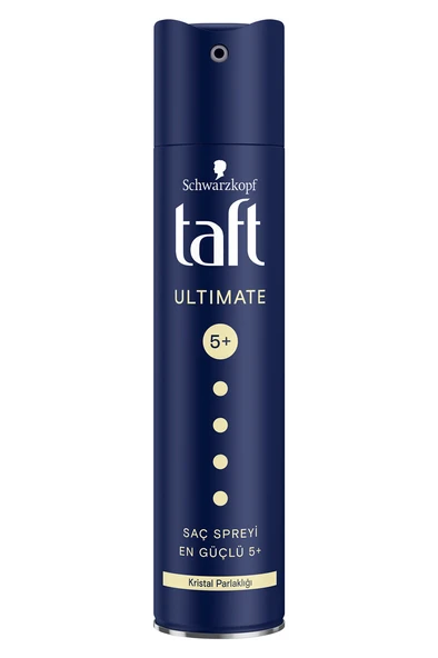 3 ADET  Taft Saç Spreyi 250 Ml No 5 Ultimate Kristal Parlaklığı ürün görseli 1