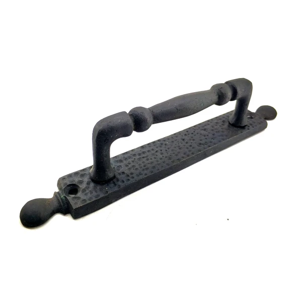 Antika Tarz Dekoratif Pirinç Misket Çekme Kapı Kolu - 223x33 Mm, Oksit ürün görseli 1