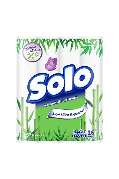 2 ADET  Solo Kağıt Havlu 16'lı ürün görseli 1