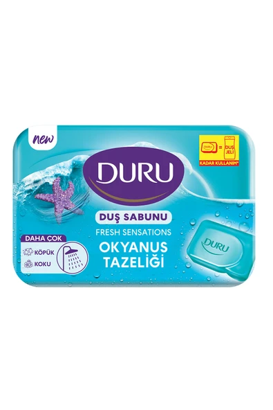 3 ADET  Duru Duş Sabunu Okyanus 150 g - Resim 2