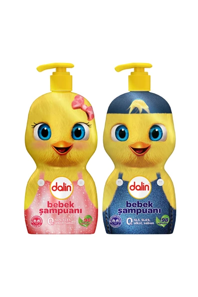2 ADET  Dalin Şampuan Civciv Şişe 500ml ürün görseli 1