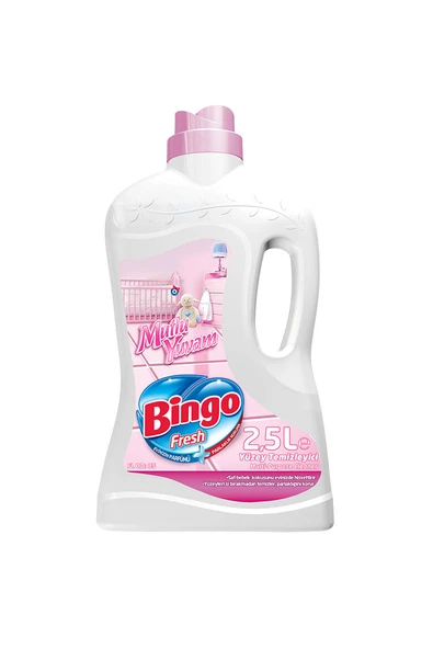 2 ADET  Bingo Fresh Yüzey Temizleyici 2,5 l Mutlu Yuvam ürün görseli 1
