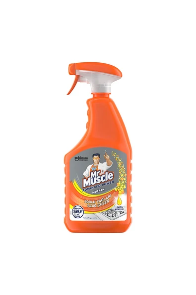 2 ADET  Mr Muscle Advanced Power Mutfak Temizleyici Limon 750 ml ürün görseli 1
