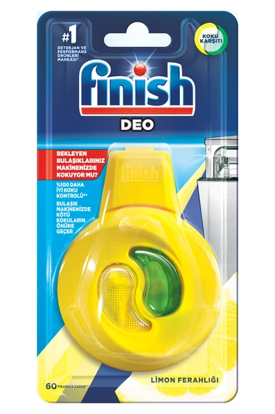 2 ADET  Finish Bulaşık Makinası Deo Limon ürün görseli 1