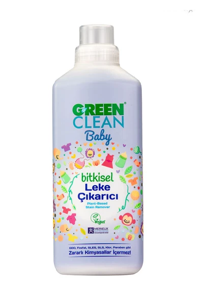 2 ADET  Green Clean Bitkisel Bebek Leke Çıkartıcı 1000 ml ürün görseli 1