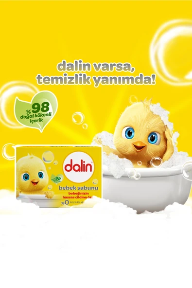 2 ADET  Dalin Bebek Sabunu 100 g - Resim 2