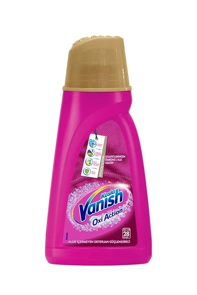 2 ADET  Vanish Kosla Multipower Pembe 1400 ml Sıvı Leke Çıkarıcı Deterjan Güçlendirici ürün görseli 1