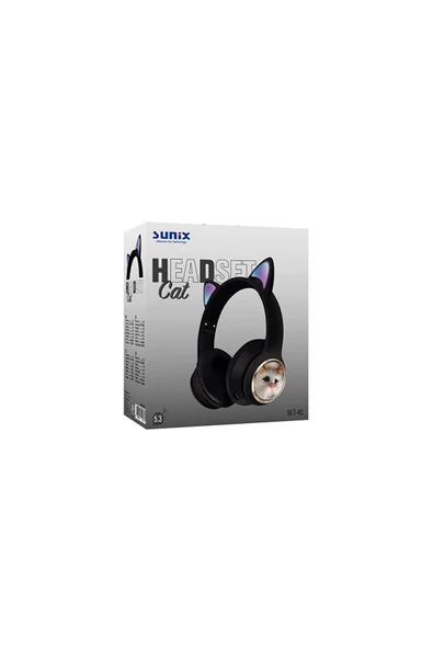 2 ADET  Sunix Kulaküstü Bluetooth Kulaklık BLT45 - Resim 2