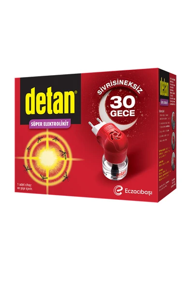 2 ADET  Detan Elektrolikit 30 Gece + Yedek ürün görseli 1
