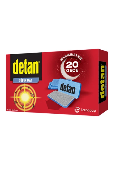 2 ADET  Detan Süper Mat Tablet Yedek 20'li ürün görseli 1