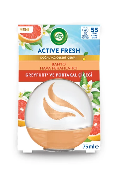 2 ADET  Air Wick Oda Kokusu Decosphere Greyfurt ve Portakal Çiçeği 75 Ml ürün görseli 1