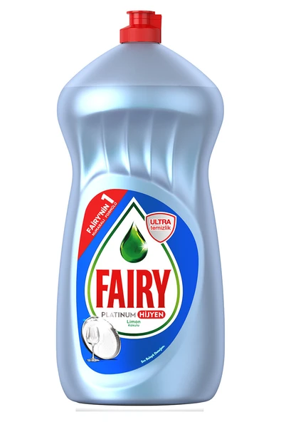 2 ADET  Fairy Sıvı Platinum 1,5 l Limon ürün görseli 1