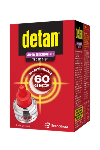 2 ADET  Detan Elektrolikit Sinekkovar Yedek 60 Gece ürün görseli 1