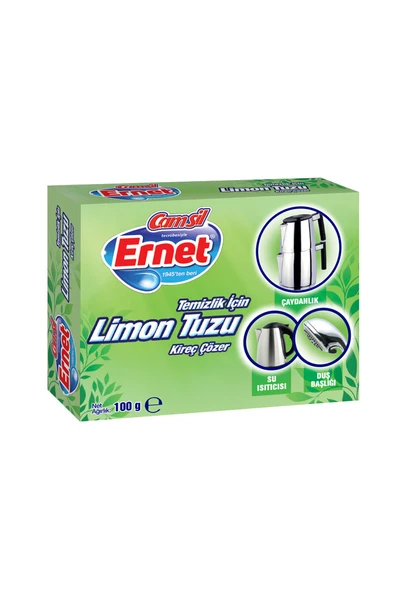 2 ADET  Ernet Temizlik İçin Limon Tuzu 100 g ürün görseli 1