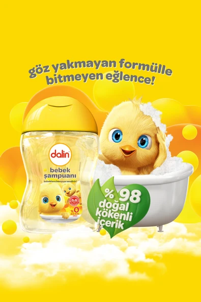 2 ADET  Dalin Şampuan Klasik 100 ml - Resim 2