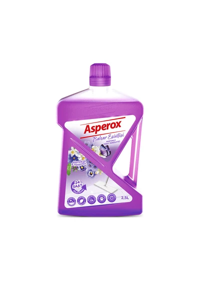 2 ADET  Asperox Yüzey Temizleyici 2500 ml Mor ürün görseli 1