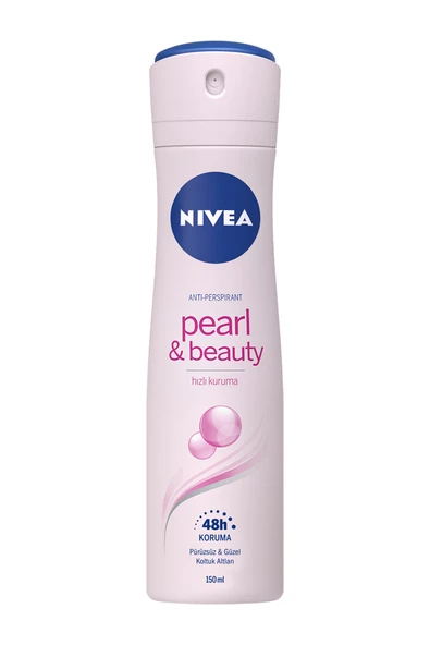 2 ADET  Nivea Deodorant Pearl Beauty 150 ml ürün görseli 1