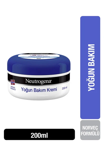 2 ADET  Neutrogena Yoğun Bakım Kremi 200 ml ürün görseli 1