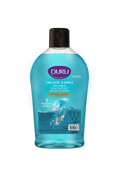 2 ADET  Duru Sıvı Sabun Okyanus 1,5L ürün görseli 1