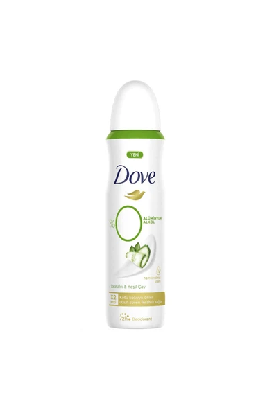 2 ADET  Dove Deo Salatalık & Yeşil Çay 150 ml ürün görseli 1