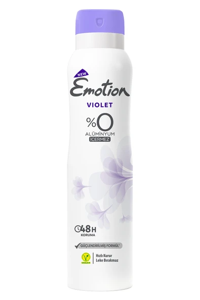 2 ADET  Emotion Deodorant Violet 150 ml ürün görseli 1