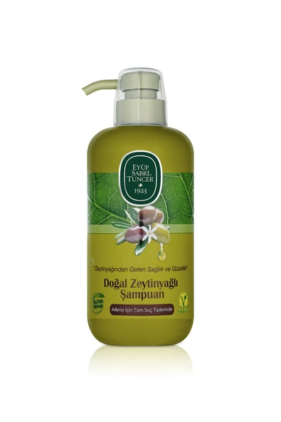 2 ADET  Eyüp Sabri Tuncer Şampuan Zeytinyağlı 600 ml ürün görseli 1