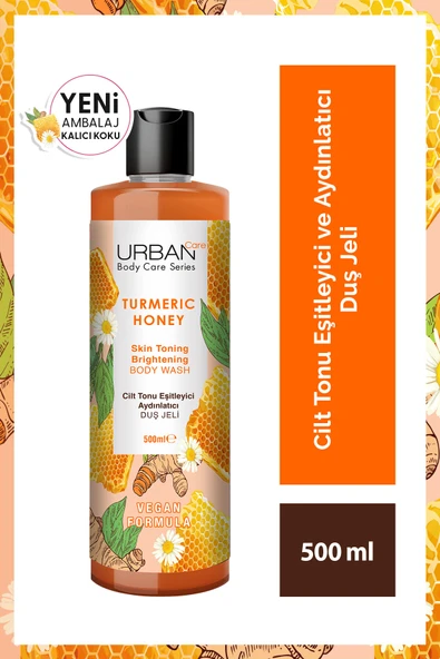 2 ADET  Urban Care Turmeric Honey Duş Jeli 500 ml ürün görseli 1