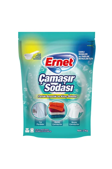 Ernet Çamaşır Sodası 2 kg - Resim 2