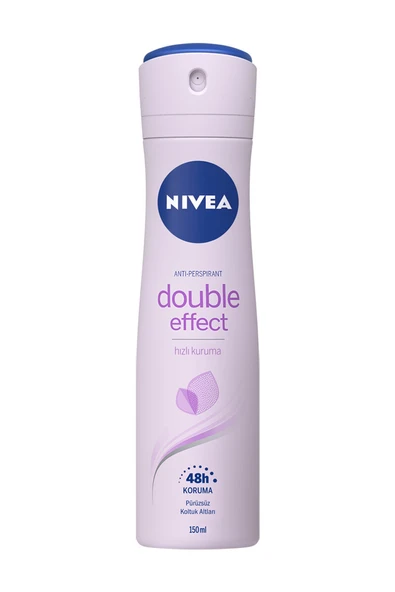 2 ADET  Nivea Deodorant Double Effect 150 ml ürün görseli 1