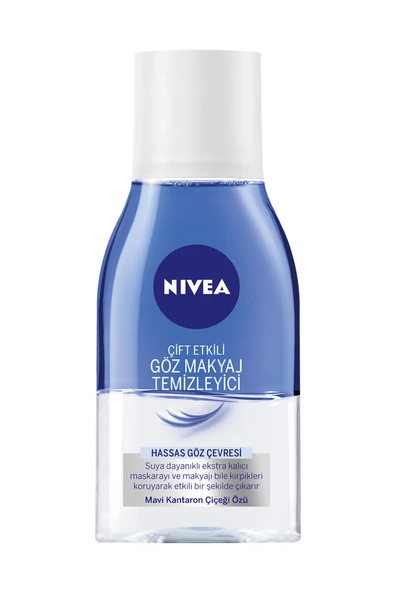 2 ADET  Nivea Göz Makyaj Temizleyici Çift Etkili Hassas 125 ml ürün görseli 1