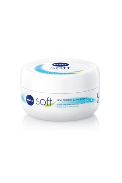 2 ADET  Nivea Soft Krem 100 ml - Resim 2