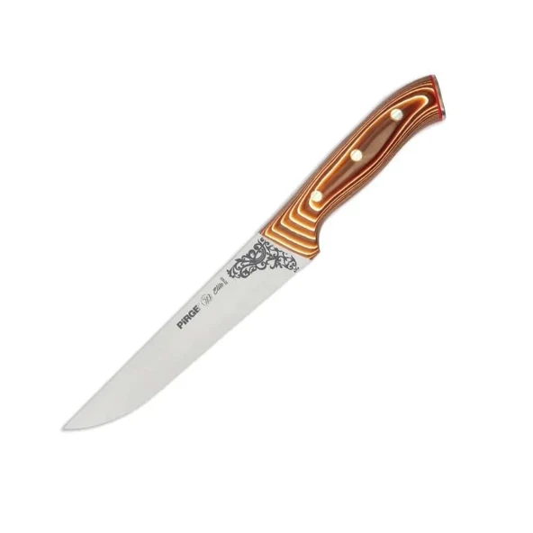 32103 Elite Kurban, Kasap Bıçağı 19 Cm - Kahverengi Perçinli Kompozit Sap ürün görseli 1