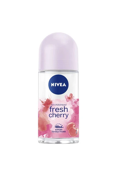 2 ADET  Nivea Roll-on Fresh Cherry 50 ml ürün görseli 1