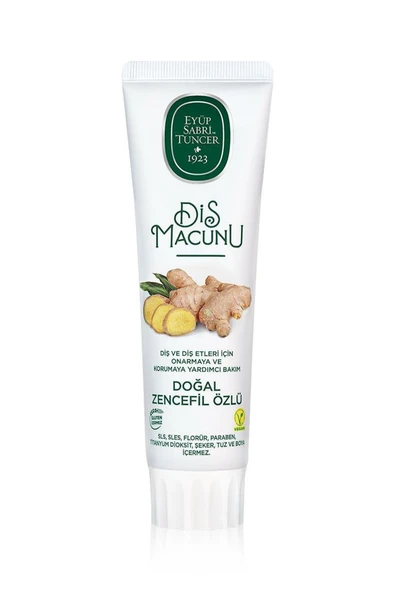 2 ADET  Eyüp Sabri Tuncer Zencefil Özlü Diş Macunu 90 ml ürün görseli 1