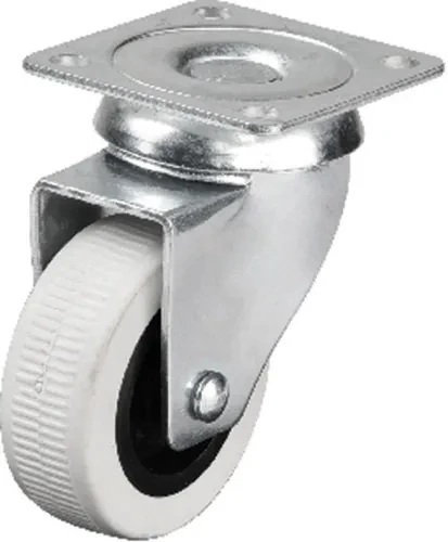 331 - 50x20 Mm Çift Bilyalı Tablalı Teker 4 Adet ürün görseli 1