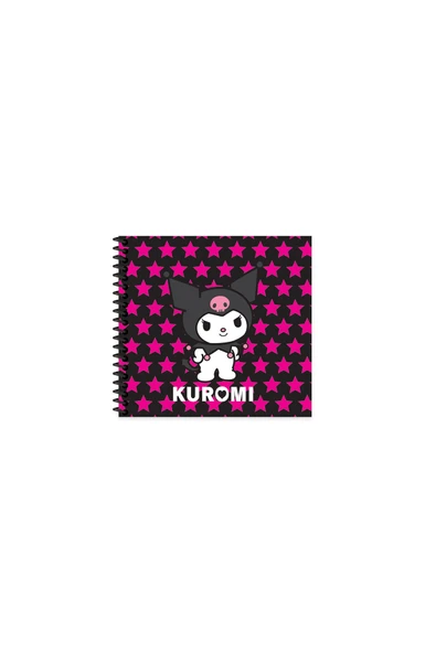 Kuromi 16*15 50 Yp. Çiz.Spr.Sert Kp. Defter ürün görseli 1