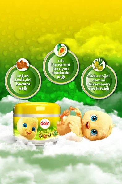 2 ADET  Dalin Vazelin Avokado Yağı 100 ml - Resim 2