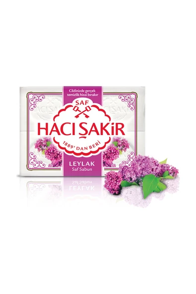 2 ADET  Hacı Şakir Banyo Sabunu Leylak 600 g ürün görseli 1