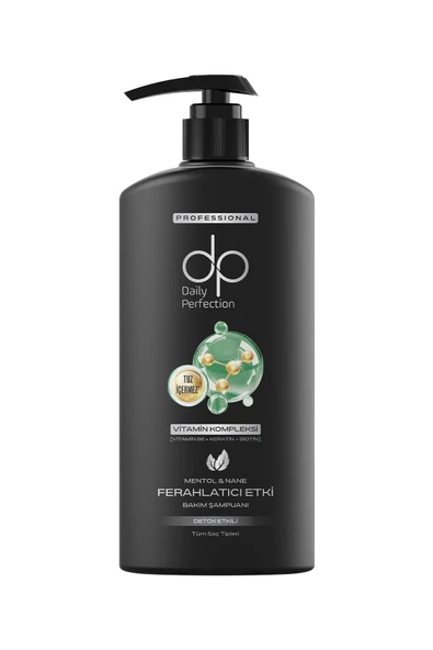 2 ADET  DP Daily Perfection Şampuan 425 ml Mentol ürün görseli 1