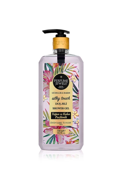 2 ADET  Eyüp Sabri Tuncer Perfume Jewels Duş Jeli 750ml Silky Touch ürün görseli 1