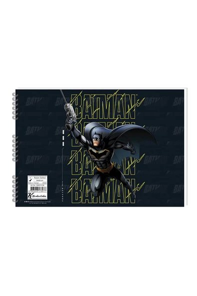 Batman 25*35 15 Yp. Spiralli Resim Defteri - Resim 2