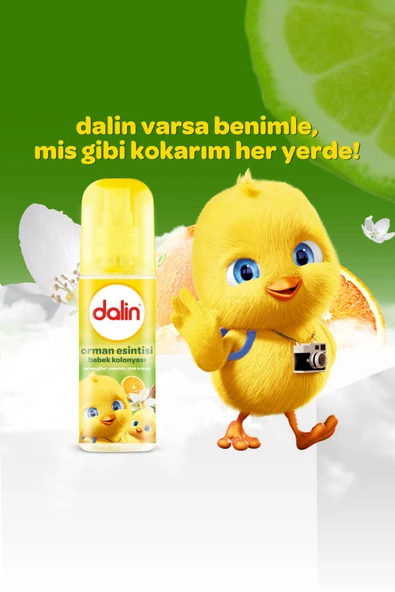 2 ADET  Dalin Sprey Kolonya Orman Esintisi 150ml - Resim 2