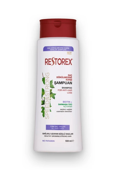 2 ADET  Restorex 500 Ml Şampuan Ekstra Direnç ürün görseli 1