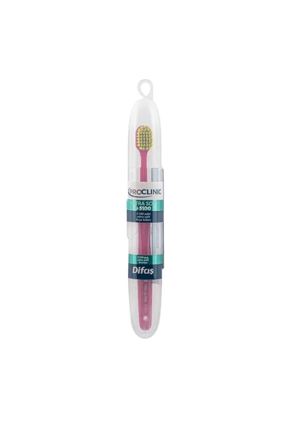 2 ADET  Difaş Diş Fırçası Pro Clinic Ultra Soft ürün görseli 1