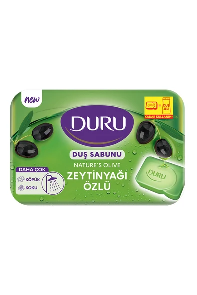2 ADET  Duru Duş Sabunu Natural Olive Zeytinyağlı 150 g ürün görseli 1