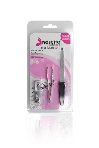 2 ADET  Nascita Set (Tırnak Makası, Cımbız, Törpü) ürün görseli 1