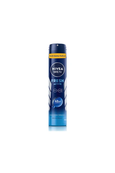 2 ADET  Nivea Deodorant Fresh Active 200 ml ürün görseli 1