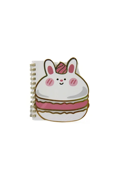 Lilamor Cute Burger Cats Spr. Defter 10,5x14,5 60 Sayfa ürün görseli 1
