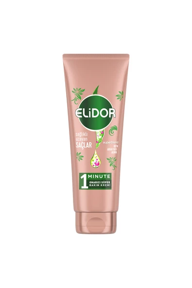 2 ADET  Elidor Saç Kremi 1 dk Biotin & Argan Yağı 170 ml ürün görseli 1